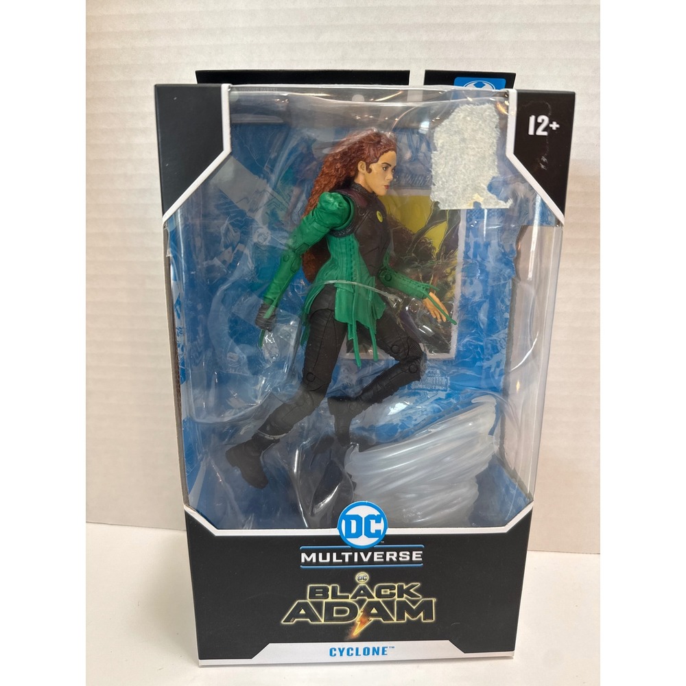 McFarlane DC Multiverse Black Adam Cyclone Action Figure 7 Inch JSA Maxine Hunke